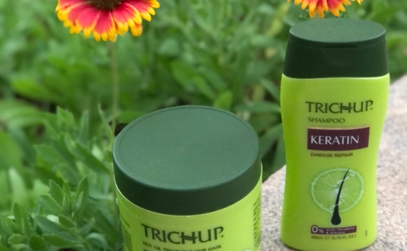 Keratin hair care for your frizzy hair using Keratin shampoo and Keratin hair mask: Trichup by Vasu healthcare
